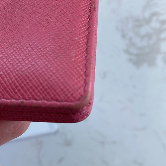 Prada Saffiano Pink Wallet - Picture 6 of 8